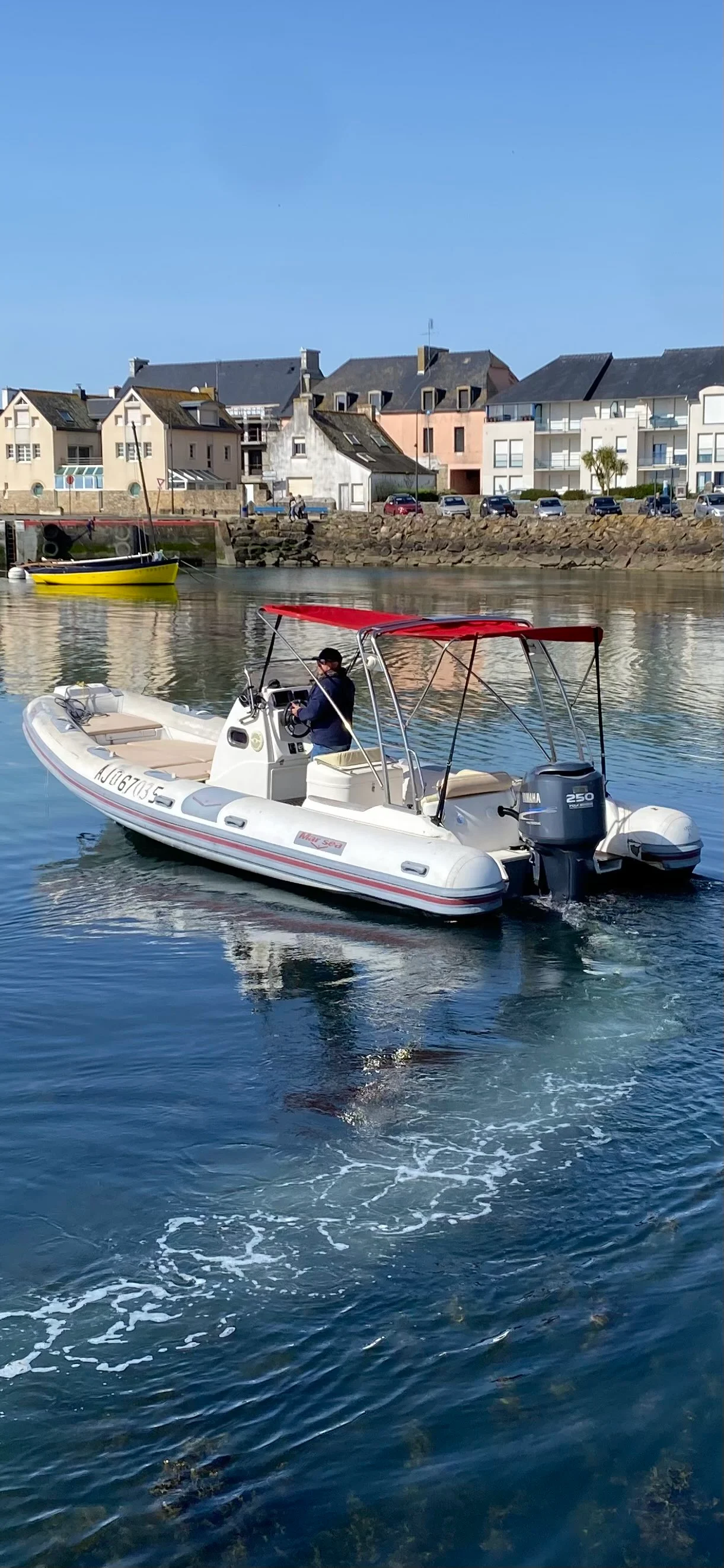 Sortie en mer en Bretagne Sud avec Espace Nautique 29